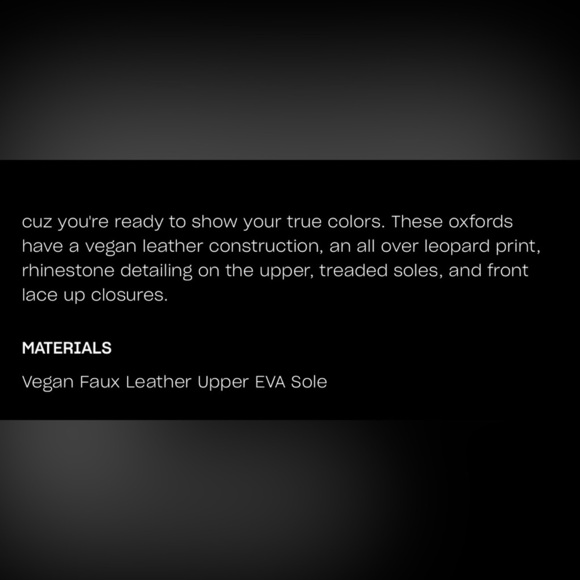 NIB Dolls Kill Lady GoDiva Pounce Away Oxfords Satin Leopard & Crystal Accents - Picture 11 of 14